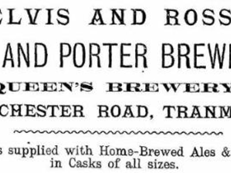 Elvis & Ross Queens Brewery 1880 Advert. Published on 19-06-2020 