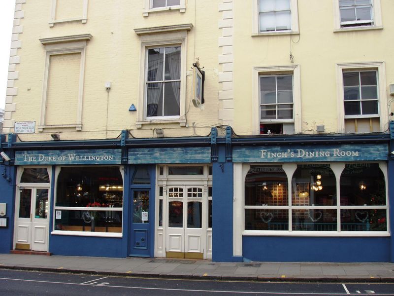 Duke of Wellington W11 front Dec 2016. (Pub, External, Key). Published on 25-12-2016