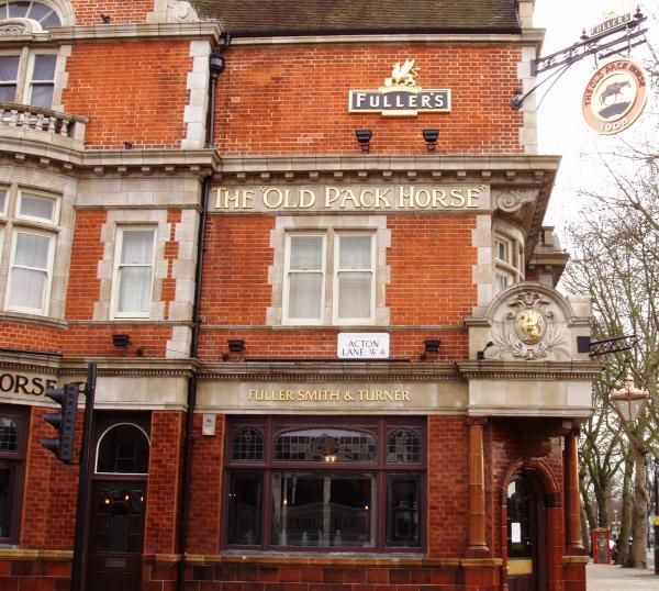 Old Pack Horse W4 side. (Pub, External). Published on 22-02-2015