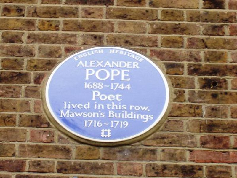 Mawson Arms W4 plaque. (Pub, External). Published on 12-09-2014