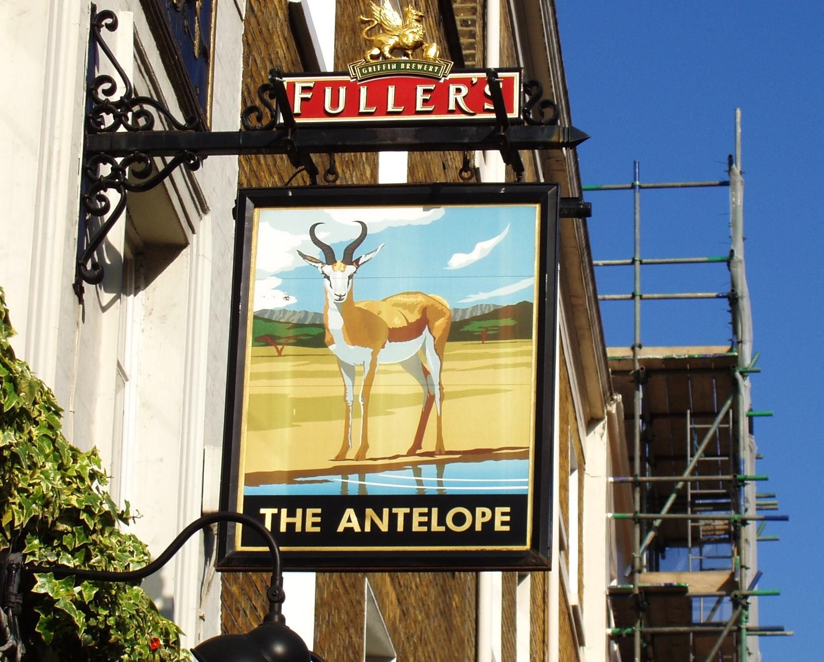 Antelope-4 April 2022. (Pub, External, Sign). Published on 24-04-2022