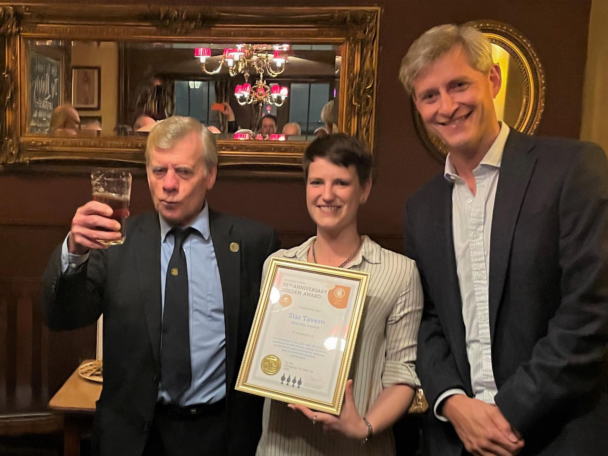 CAMRA Golden award 2021. (Pub, Publican). Published on 31-10-2021