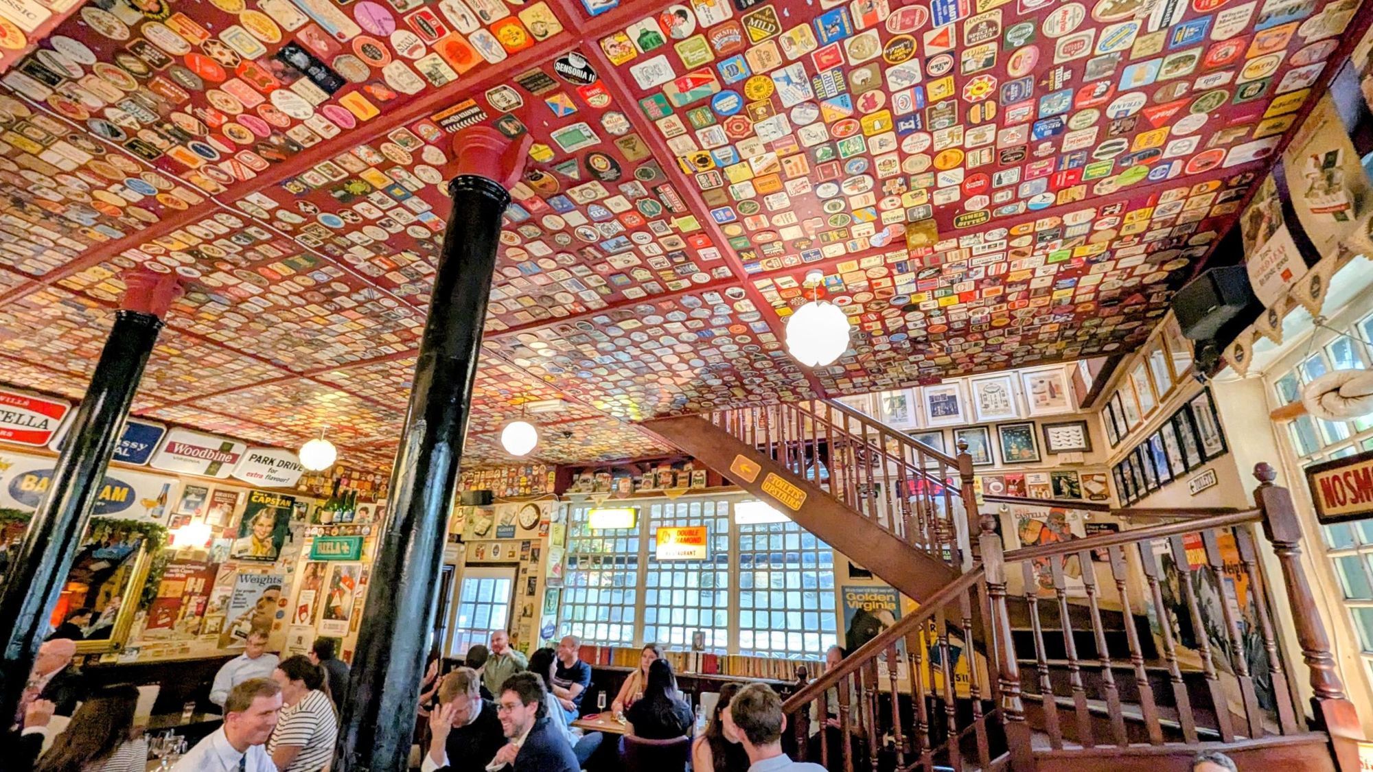 Edgar Wallace interior-2 via Hugh Steele. (Pub, Bar). Published on 11-11-2025