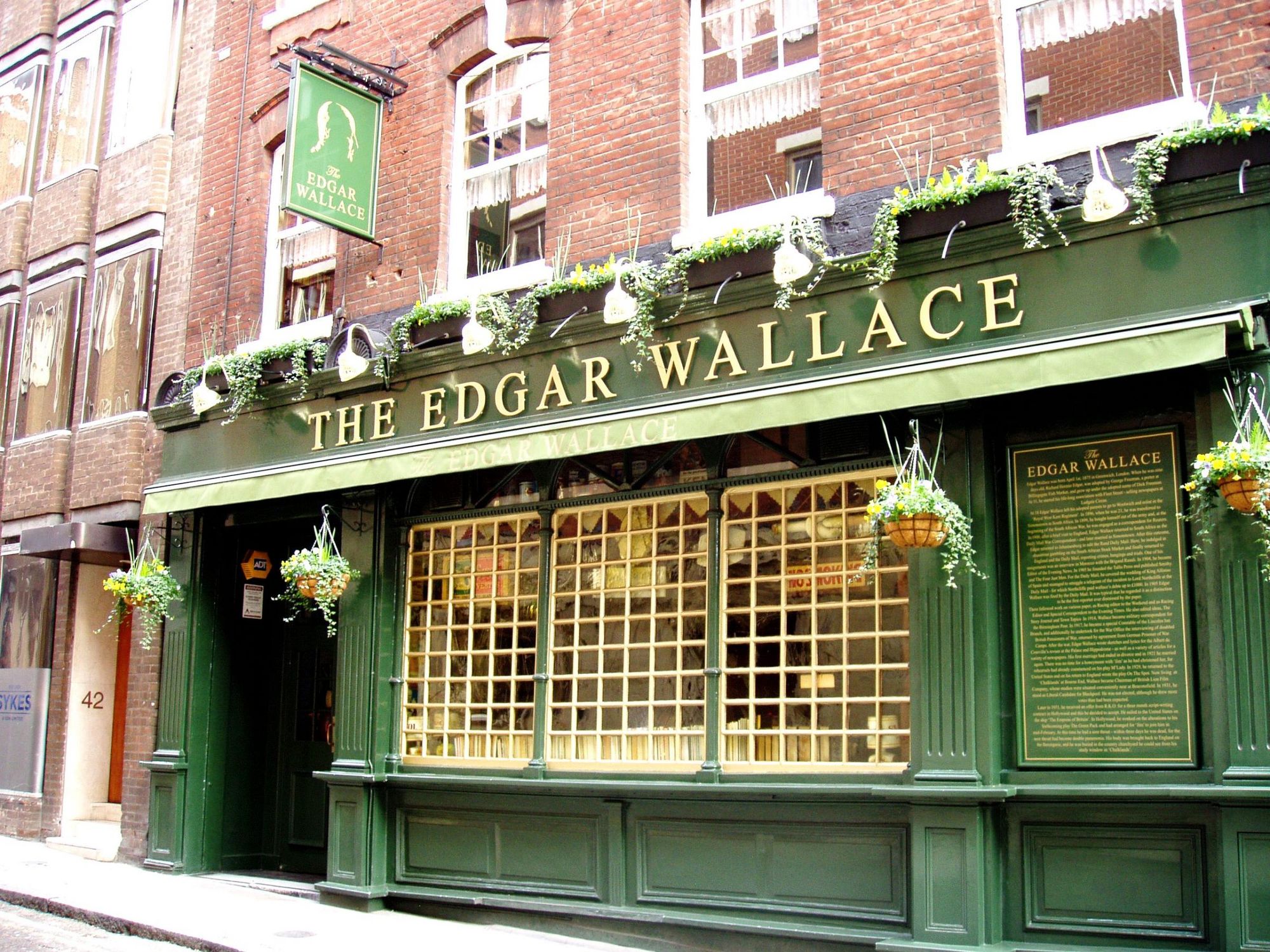 Edgar Wallace WC2-2 Feb 2018. (Pub, External). Published on 18-02-2018