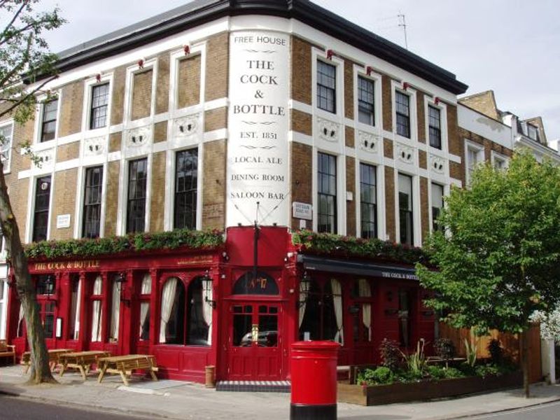 Cock & Bottle W11 main June 2015. (Pub, External, Key). Published on 28-06-2015