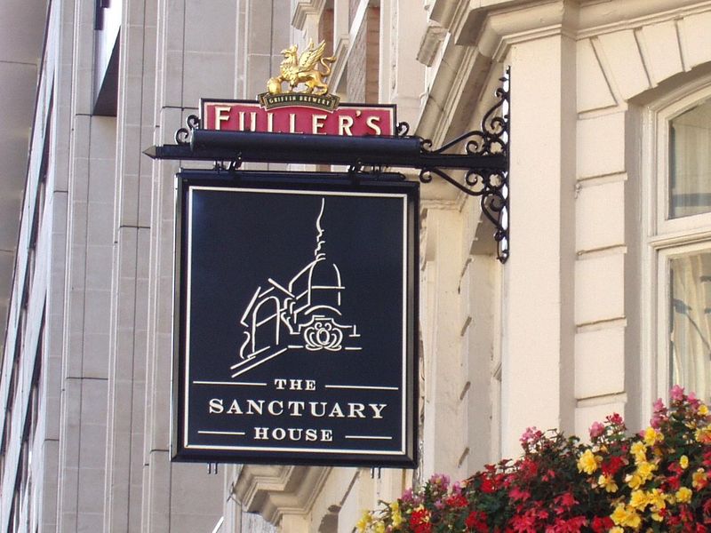 Sanctuary House sign Sept 2026. (Pub, External, Sign). Published on 06-09-2026 