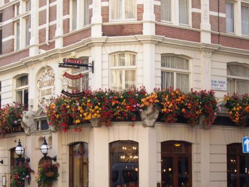 Sanctuary House SW1 Sept 2015. (Pub, External, Key). Published on 20-09-2015