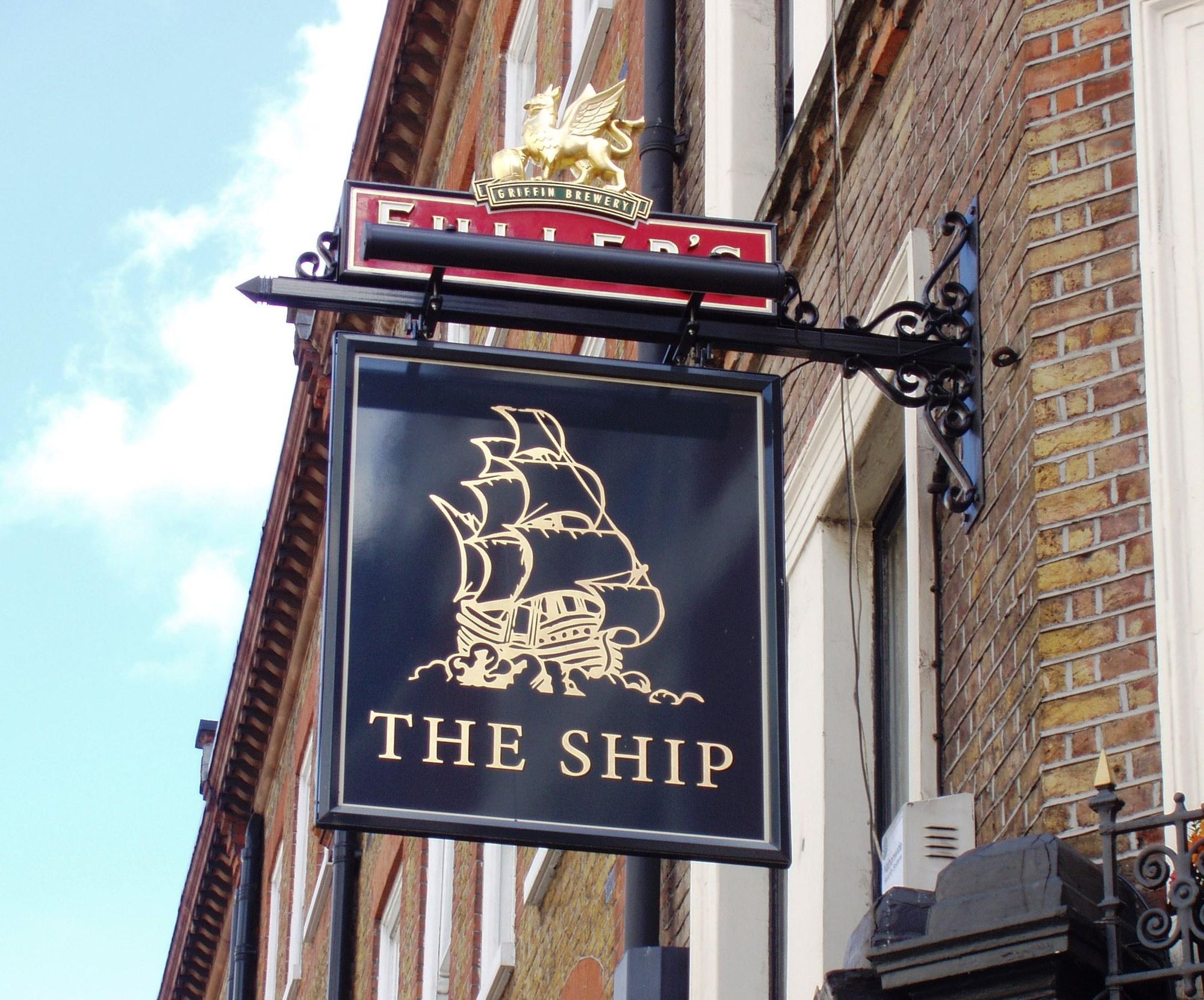 Ship W1 sign June 2017. (Pub, External, Sign). Published on 04-06-2017