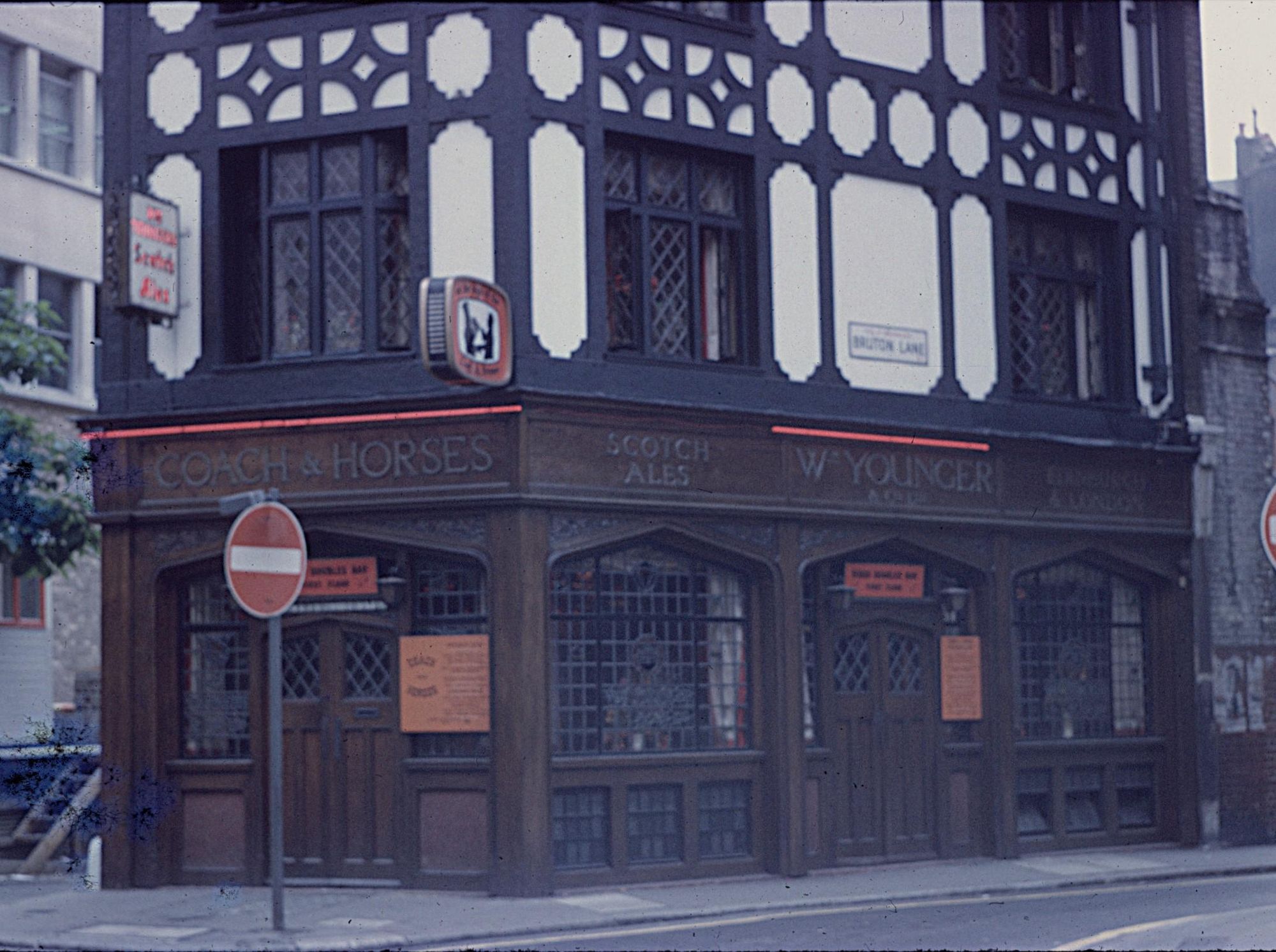 1969 Coach & Horses Bruton St. (Pub, External). Published on 28-02-2025