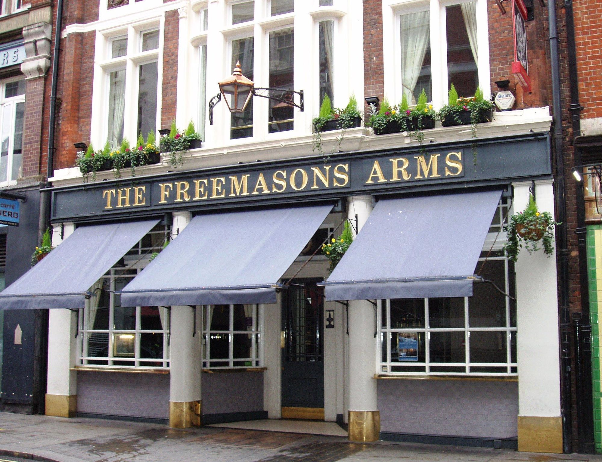 Freemasons Arms WC2-1 Jan 2017. (Pub, External, Key). Published on 08-01-2017