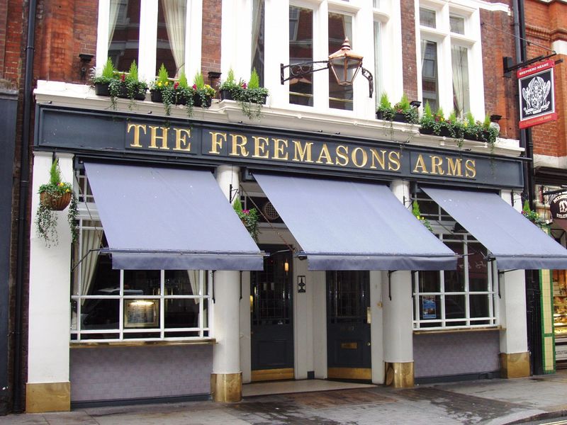 Freemasons Arms WC2-2 Jan 2017. (Pub, External). Published on 08-01-2017