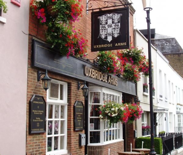 Uxbridge Arms-2, Notting Hill. (Pub, Sign). Published on 04-08-2013