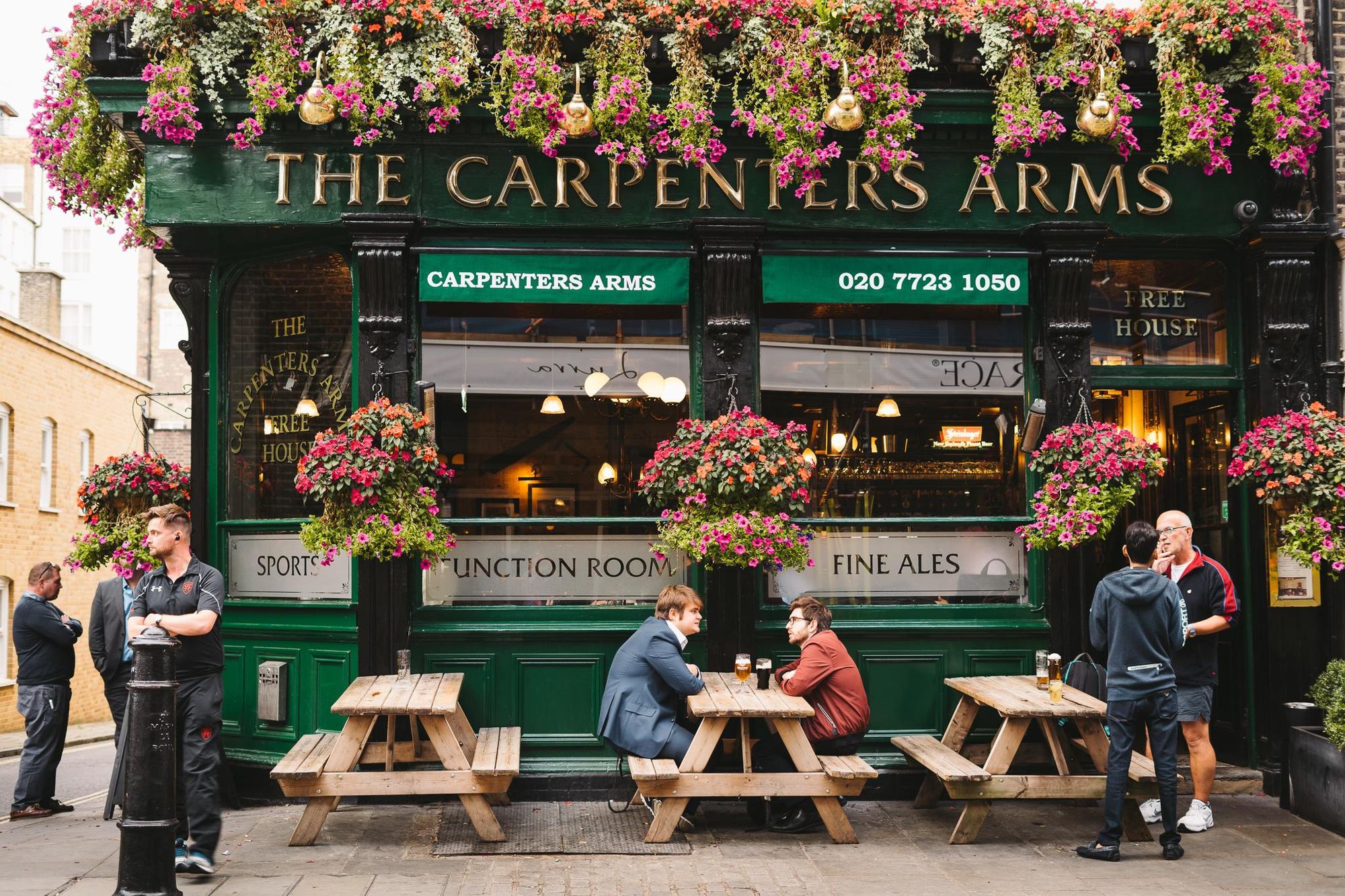 Carpenters Arms via Market Taverns. (Pub, External). Published on 10-04-2022