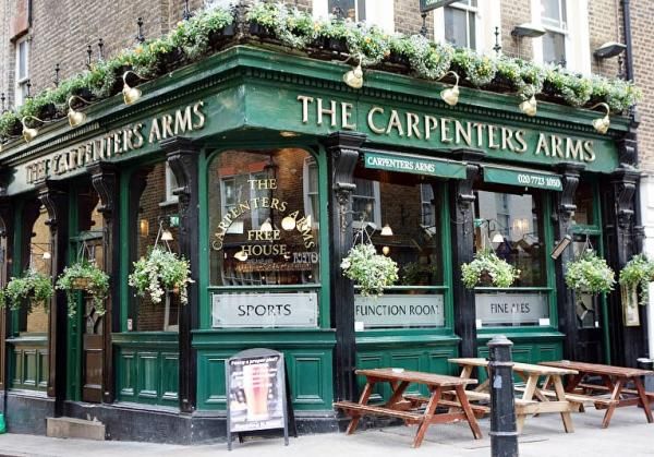 Carpenters Arms Marylebone main. (Pub, External, Key). Published on 28-01-2015