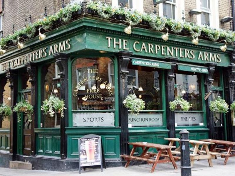 Carpenters Arms Marylebone main. (Pub, External, Key). Published on 28-01-2015