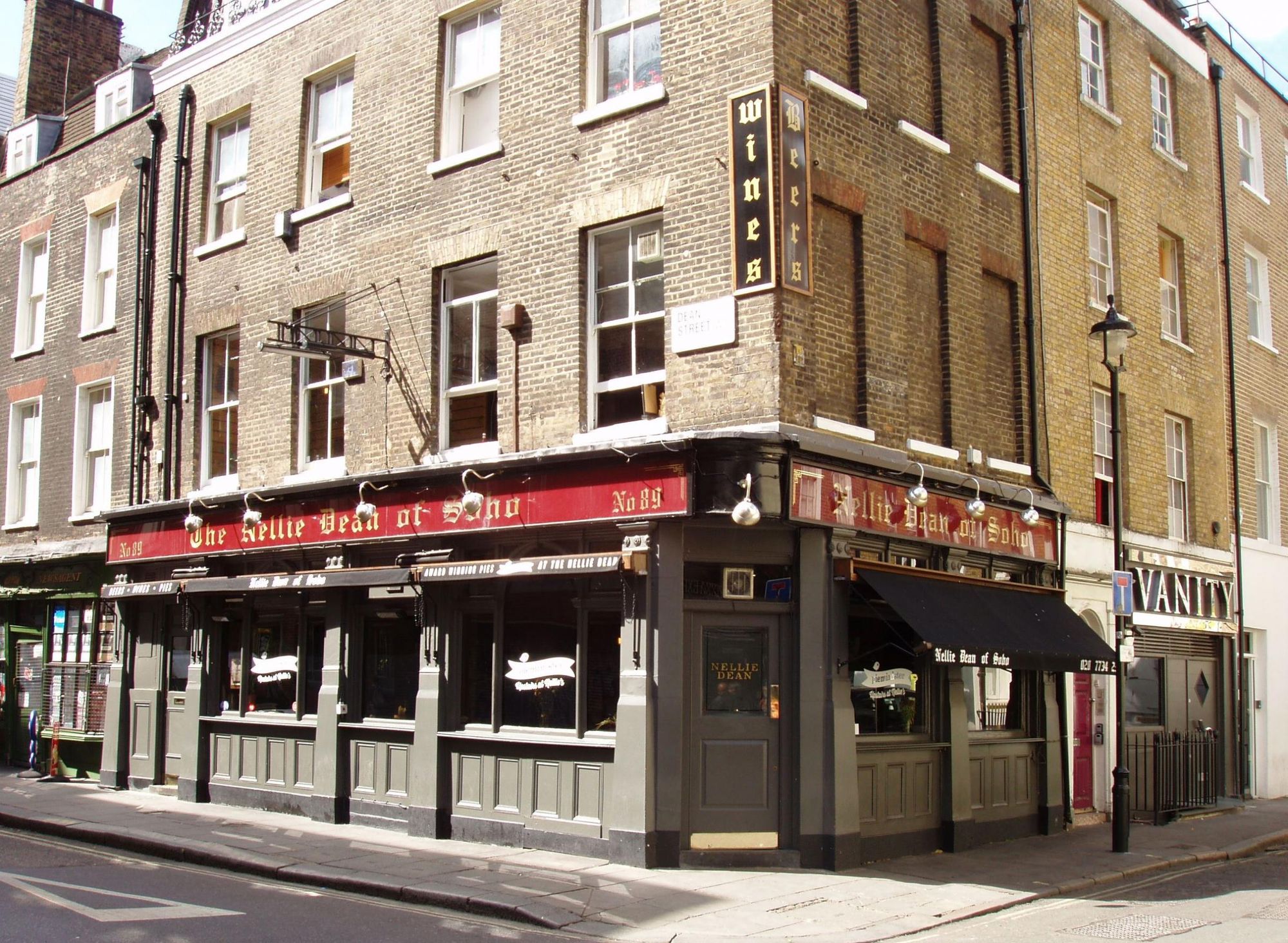 Nellie Dean W1-1 June 2017. (Pub, External, Key). Published on 04-06-2017