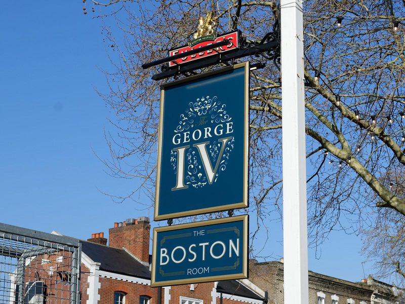 George IV, Chiswick - Pub sign March 2026. (External, Sign). Published on 20-03-2026 