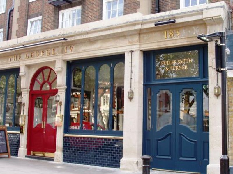 George IV W4 entrance. (Pub, External). Published on 23-09-2014