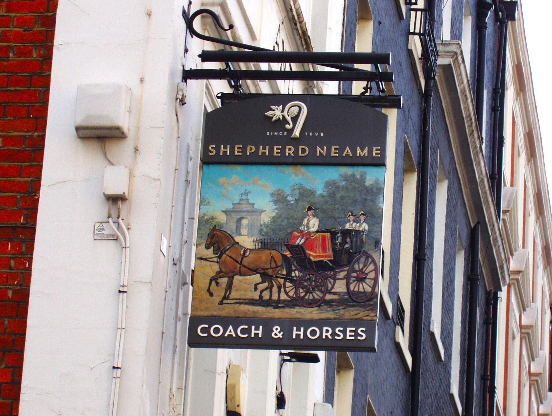 Coach & Horses Hill St-sign Jan 2026. (Pub, External, Sign). Published on 01-01-2026
