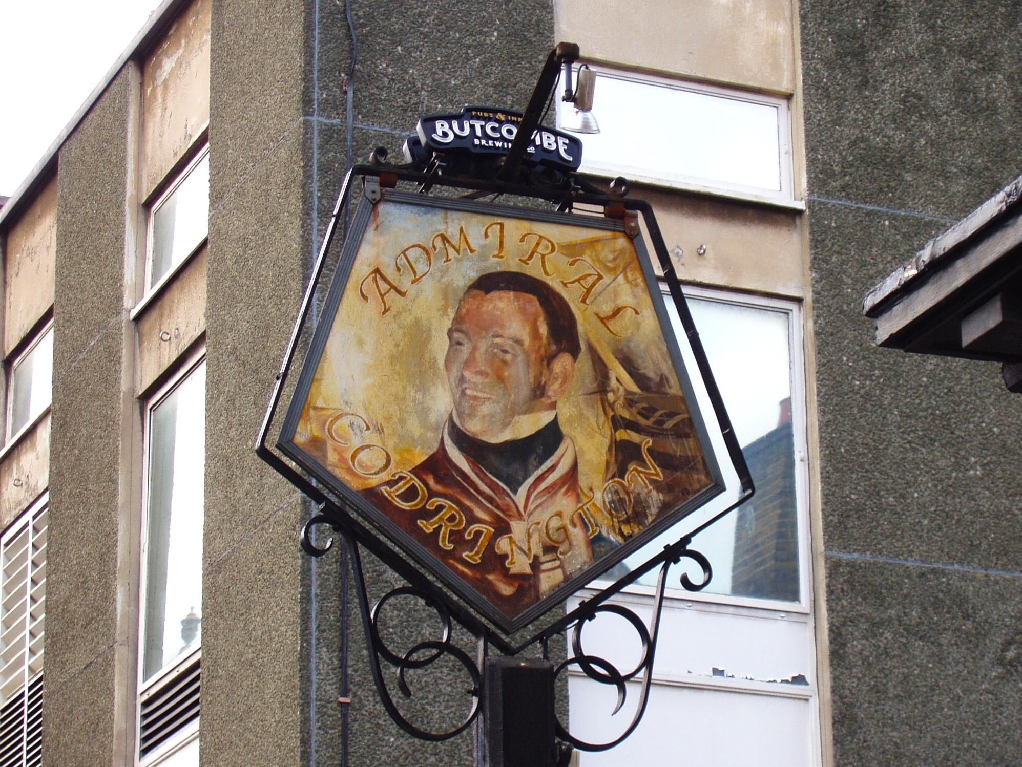 Admiral Cod-3 Jan 2024. (Pub, External, Sign). Published on 16-01-2024