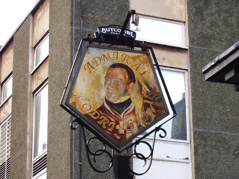 Admiral Cod-3 Jan 2024. (Pub, External, Sign). Published on 16-01-2024