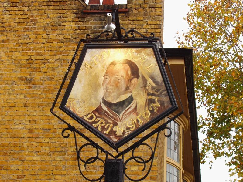 Admiral Cod-2 Oct 25. (Pub, External, Sign). Published on 17-10-2025 