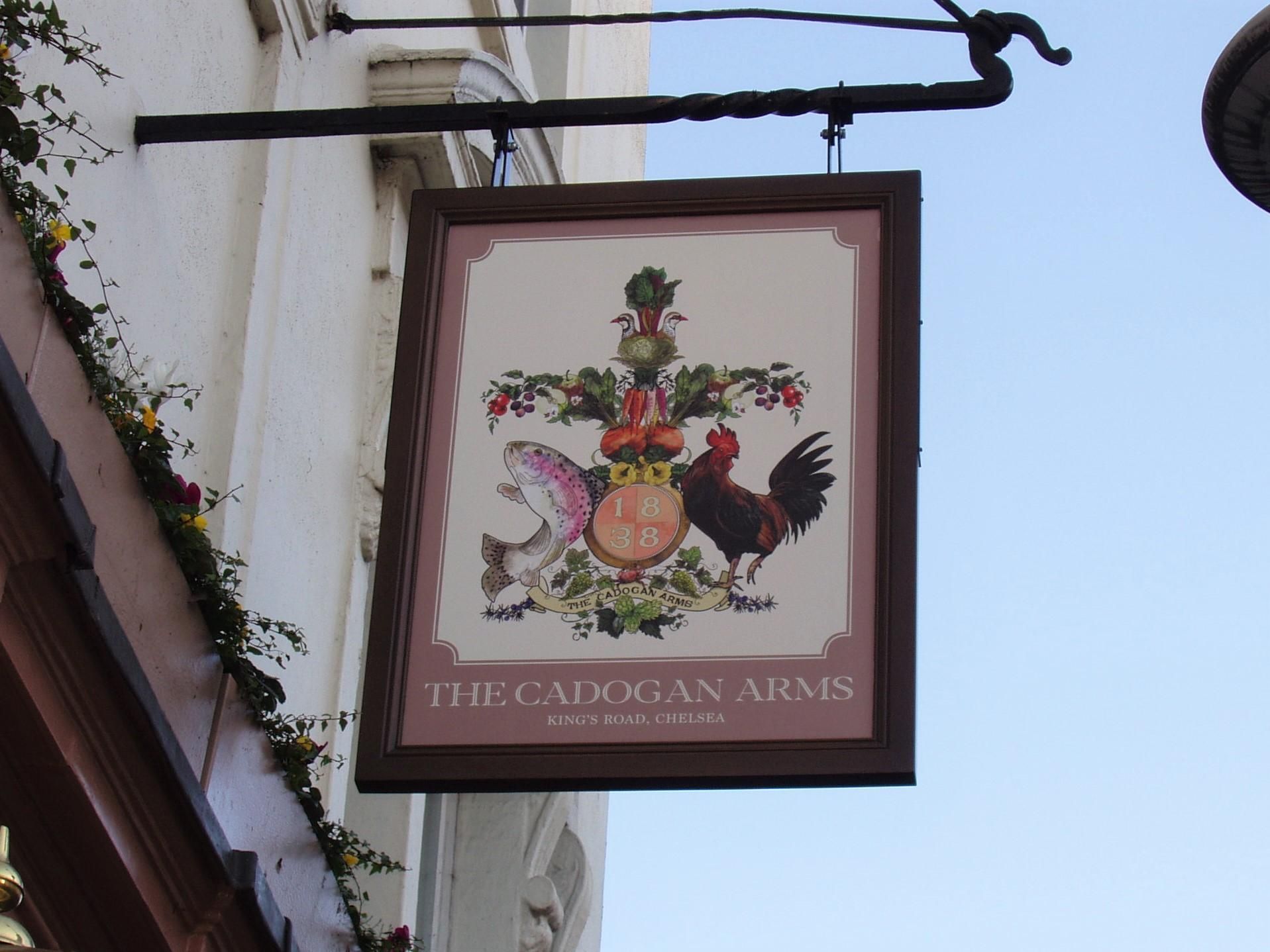 Cadogan Arms-3 Nov 2021. (Pub, External, Sign). Published on 21-11-2021