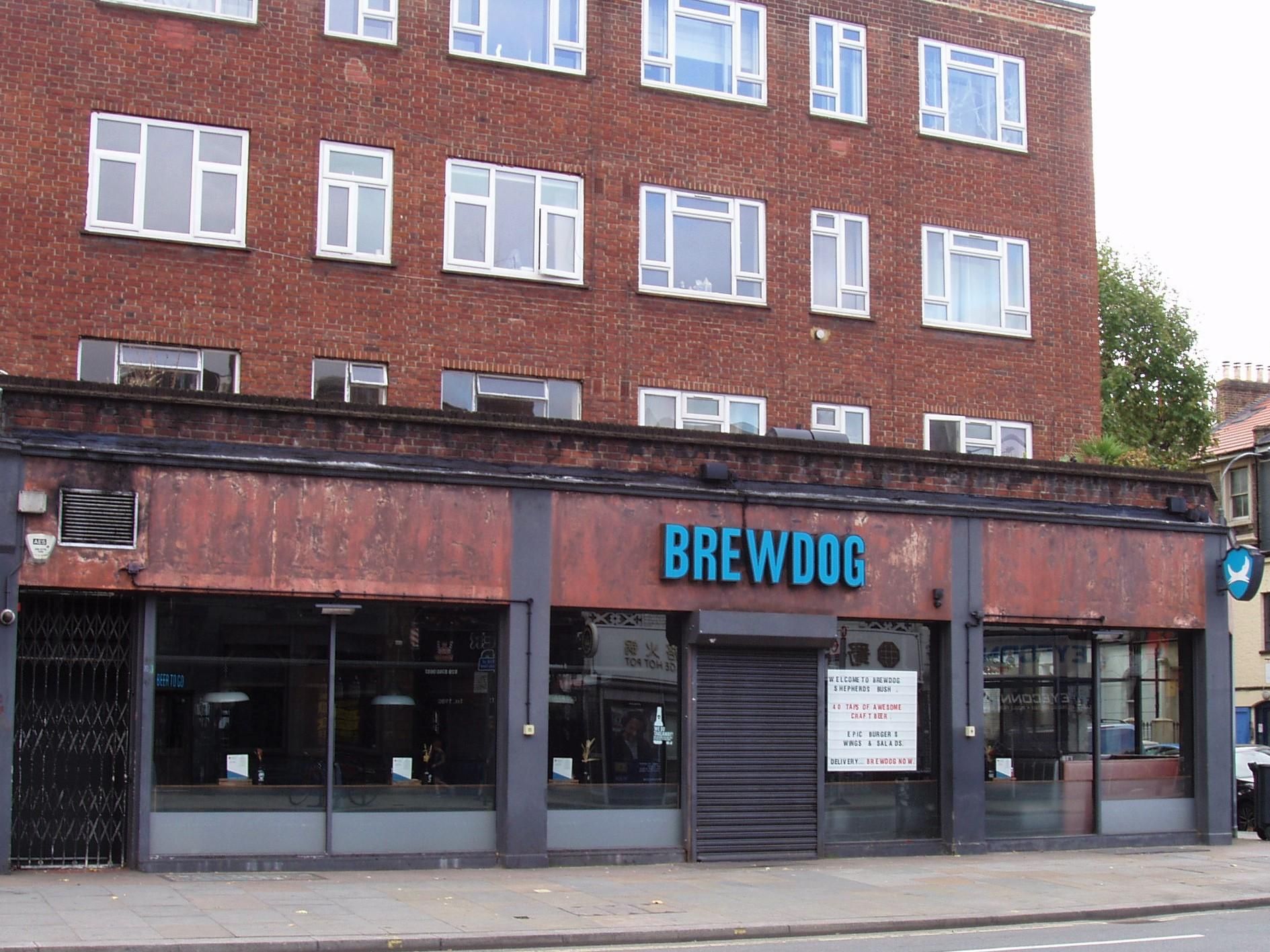 Brewdog W12 Oct 2021. (Pub, External). Published on 24-10-2021