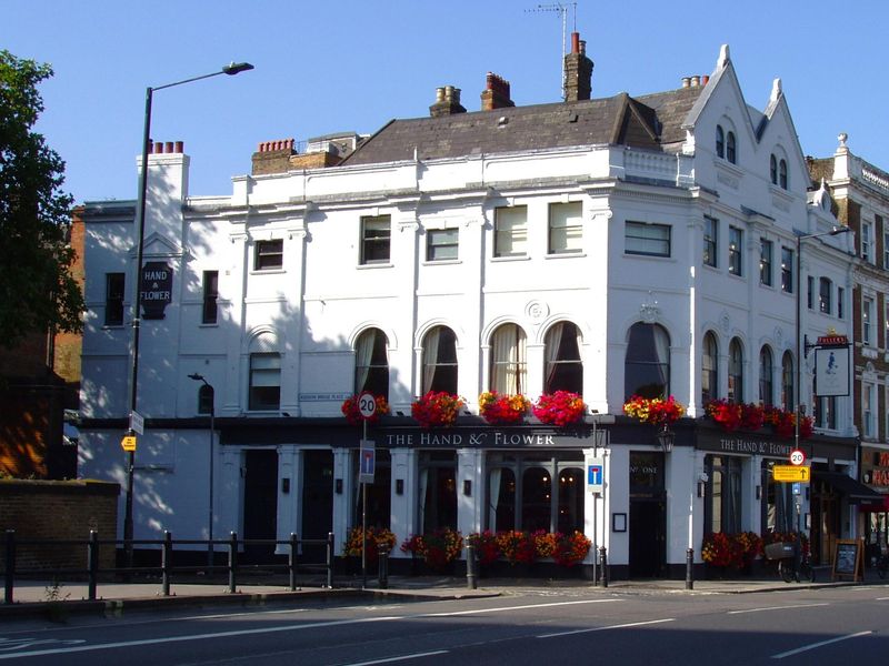 Hand & Flower-1 Aug 2025. (Pub, External, Key). Published on 10-08-2025