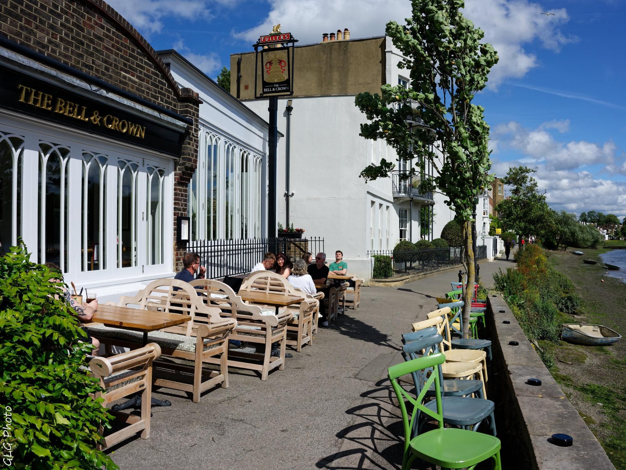 Bell & Crown, Strand on the Green - June 2026. (Pub, External, Customers, Key). Published on 13-06-2026