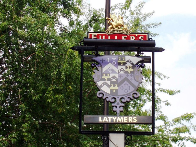 Latymers W6 sign Aug 2020. (Pub, External, Sign). Published on 09-08-2020 