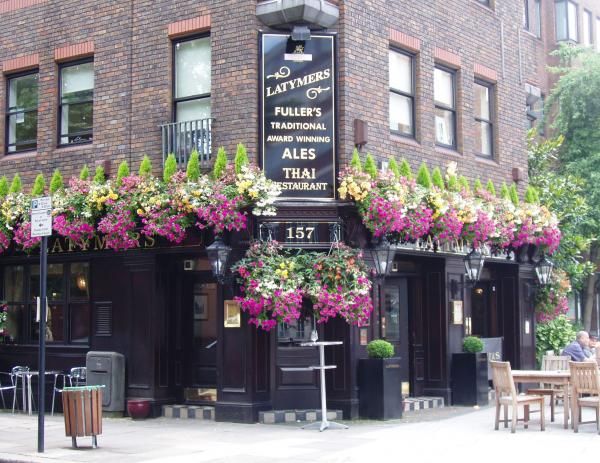 Hammersmith, Latymers. (Pub, External, Key). Published on 09-08-2013