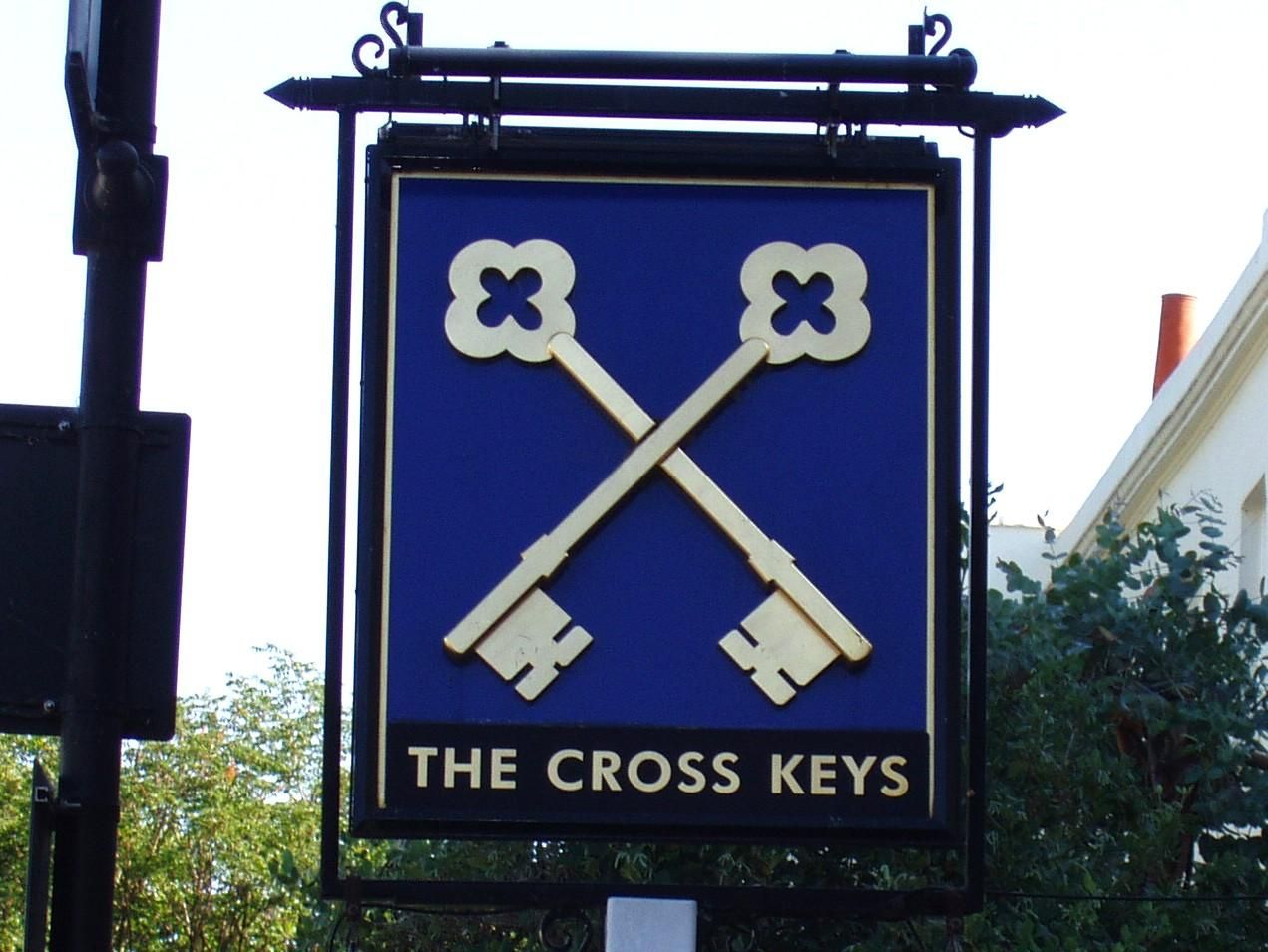Cross Keys W6 swingsign. (Pub, External, Sign). Published on 13-07-2026