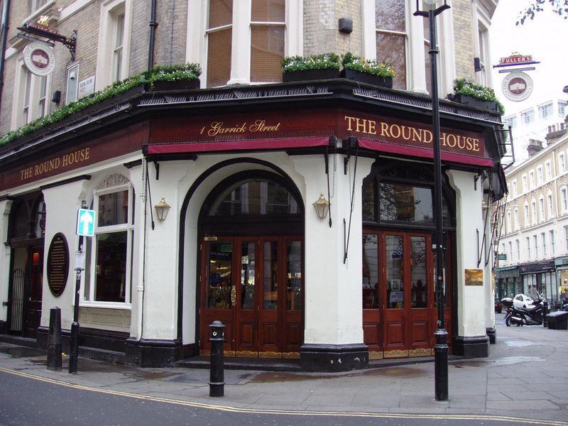 Round House WC2 Jan 2017. (Pub, External, Key). Published on 08-01-2017