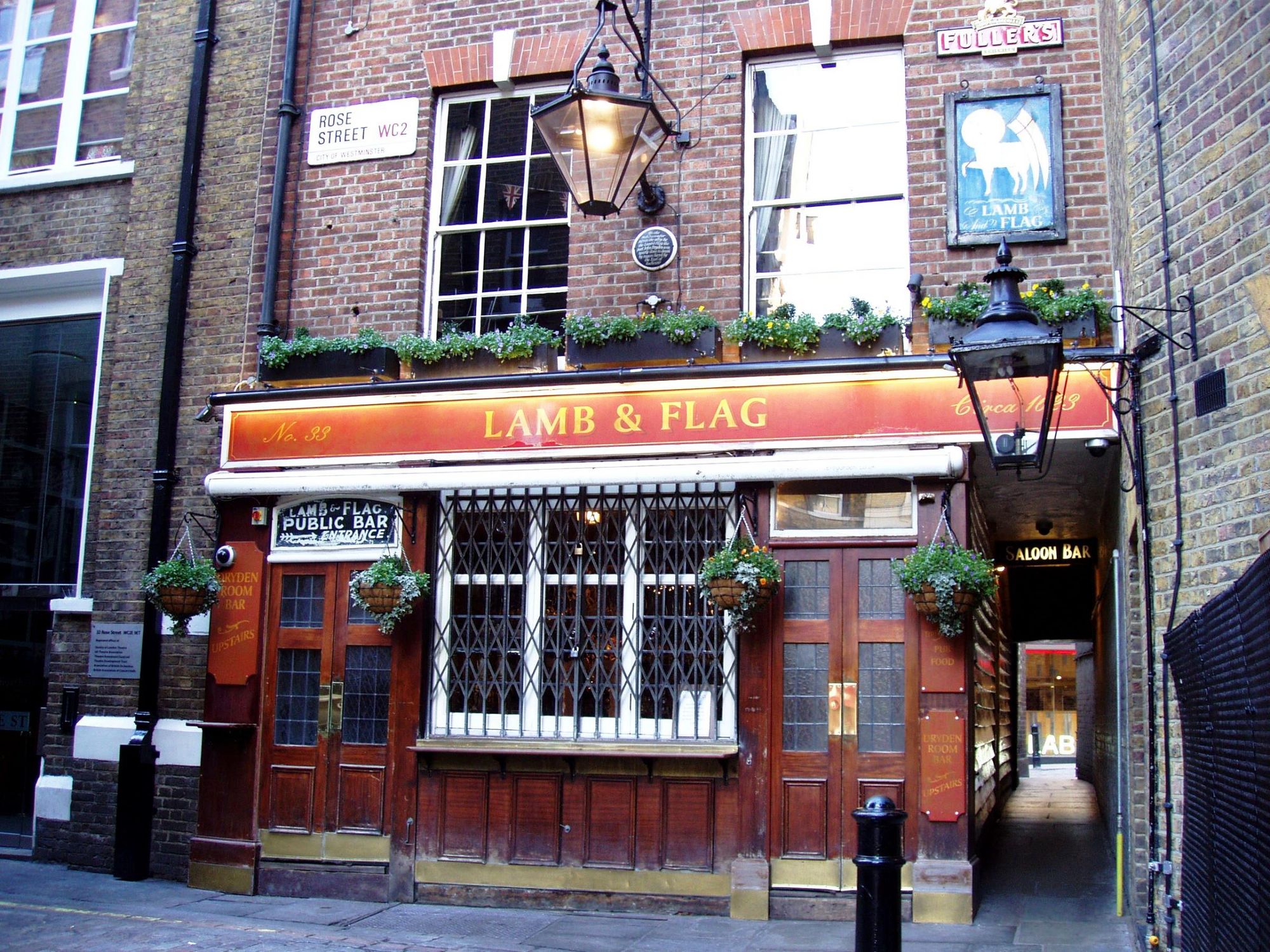 Lamb & Flag WC2-2 Jan 2019. (Pub, External). Published on 03-02-2019