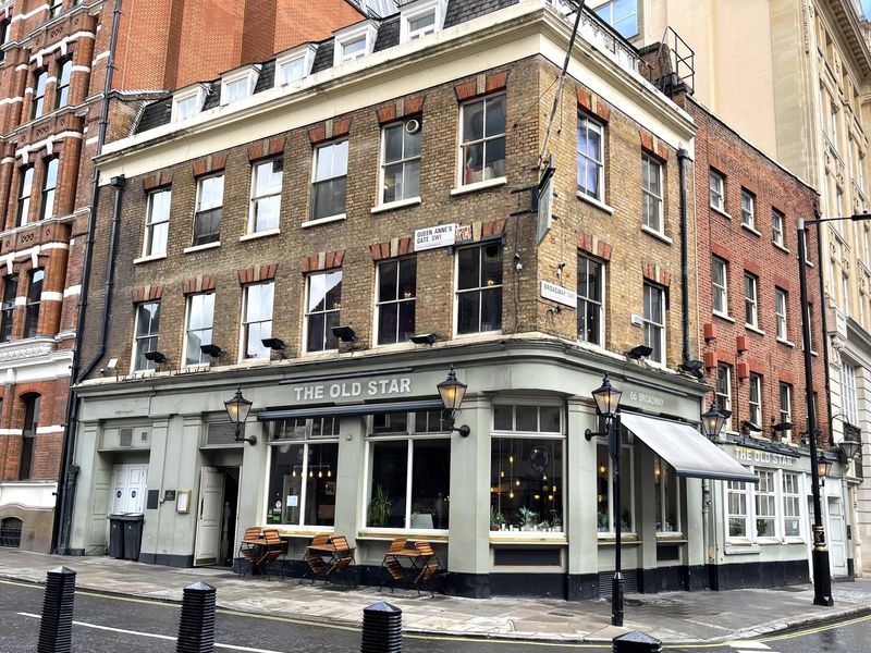Old Star SW1 Mar 2023. (Pub, External, Key). Published on 17-03-2023