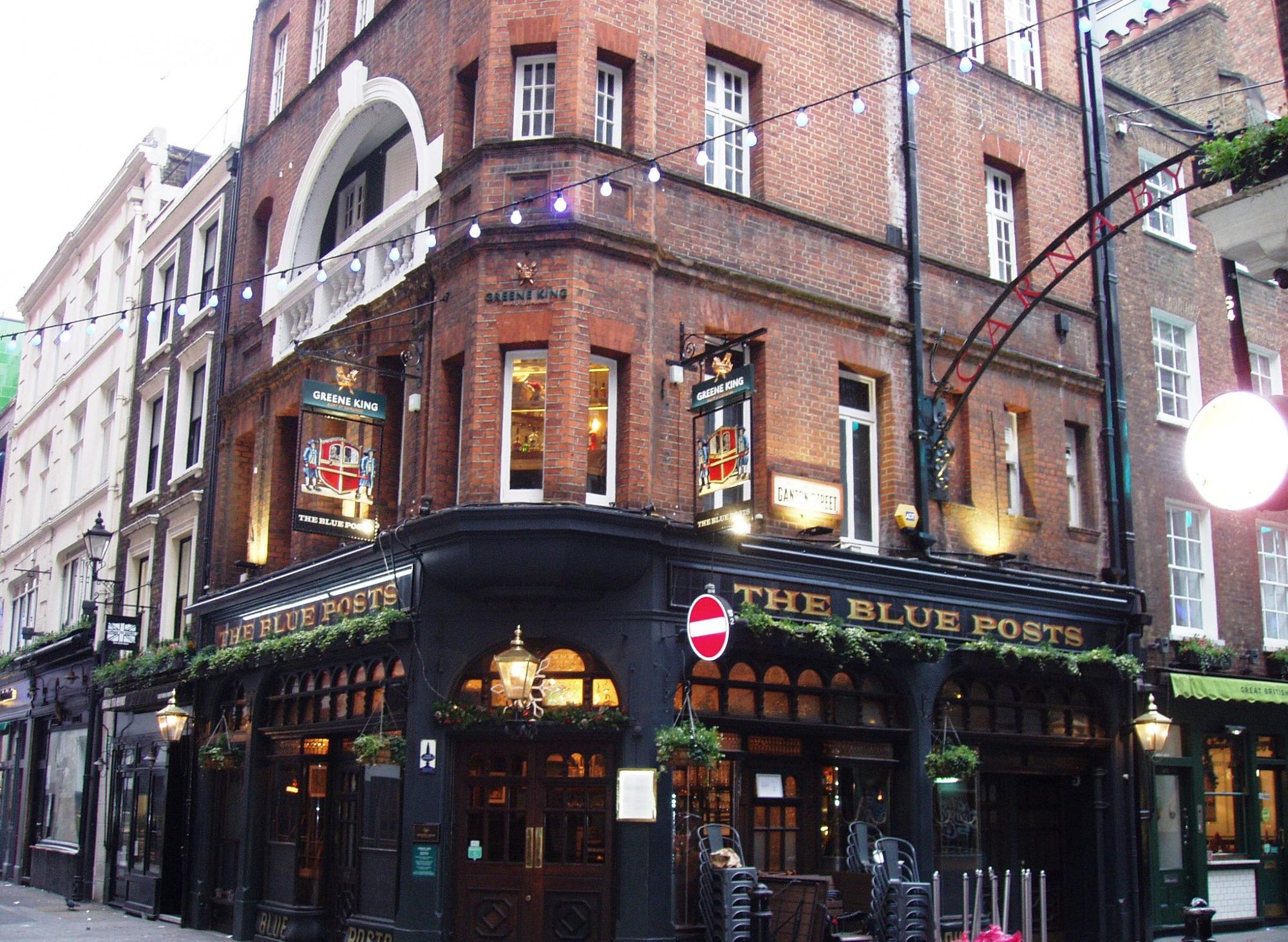Blue Posts Kingly St-1 Jan 2020. (Pub, External, Key). Published on 01-01-2020