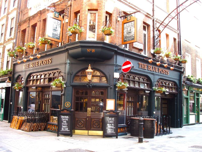 Blue Posts Kingly St-1 June 2025. (Pub, External, Key). Published on 08-06-2025