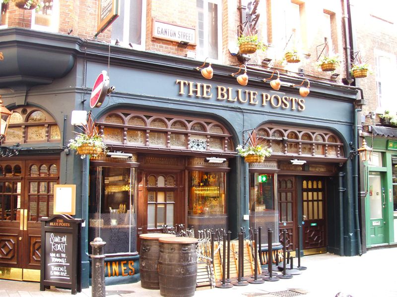 Blue Posts Kingly St-3 June 2025. (Pub, External). Published on 08-06-2025 