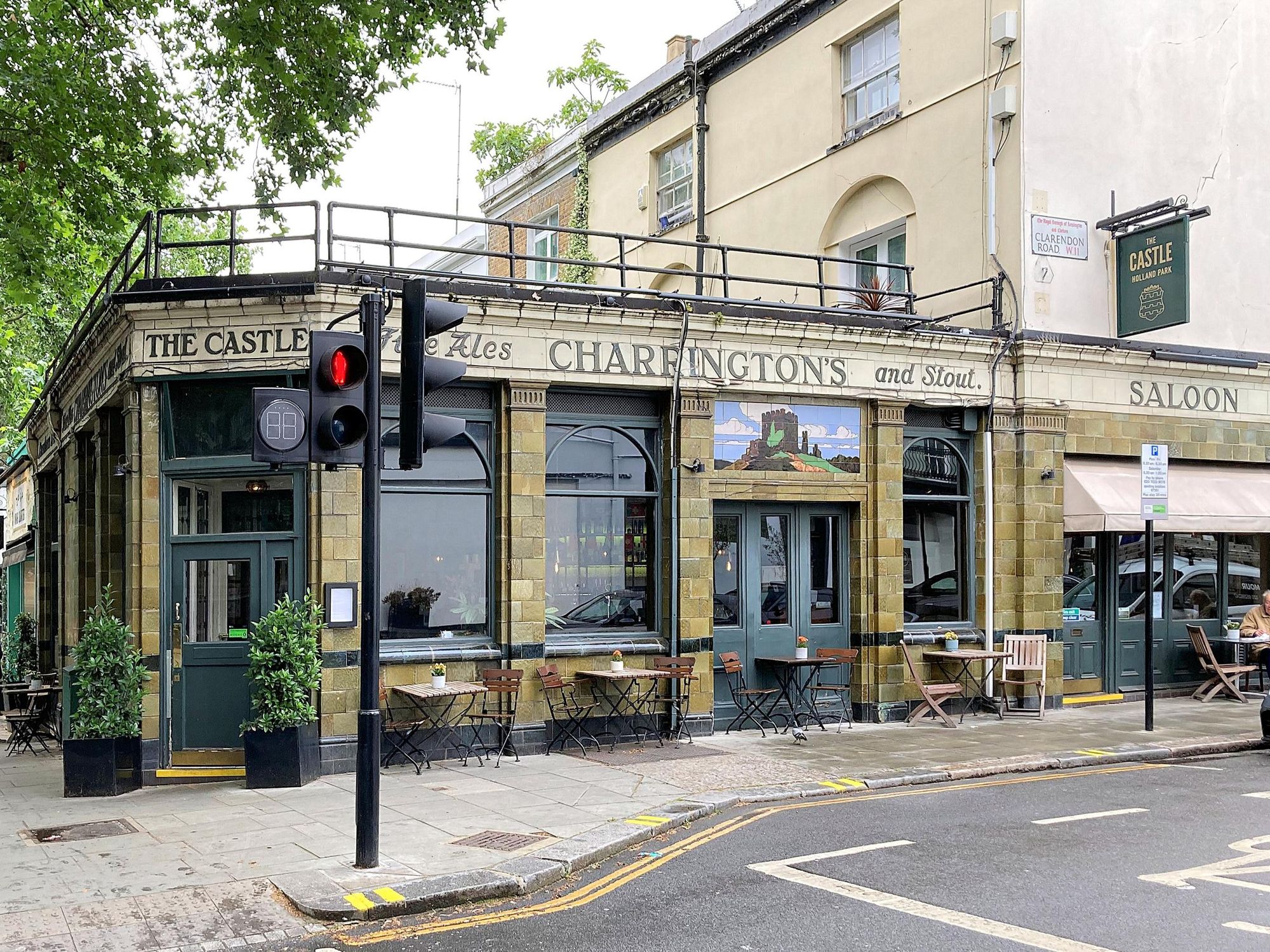 CAstle, Holland Park Ave - Jun'26. (Pub, External, Key). Published on 10-06-2026