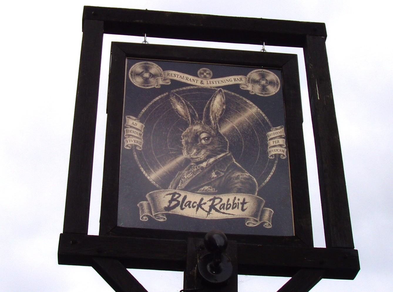 Black Rabbit swingsign. (Pub, External, Sign). Published on 16-08-2026