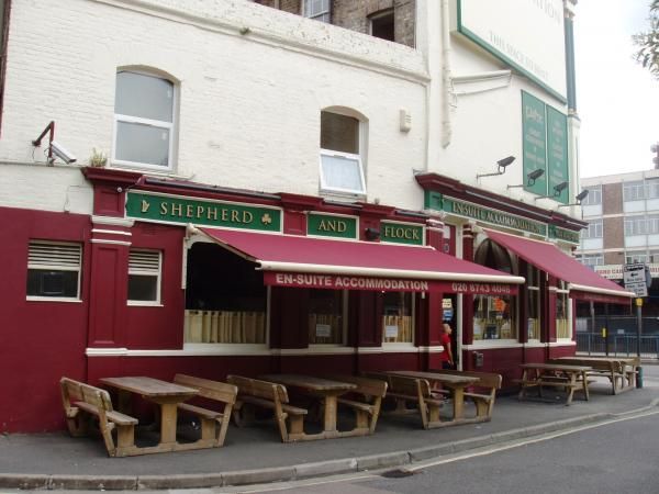 Shepherds Bush, Shepherd and Flock. (Pub, External). Published on 07-08-2013