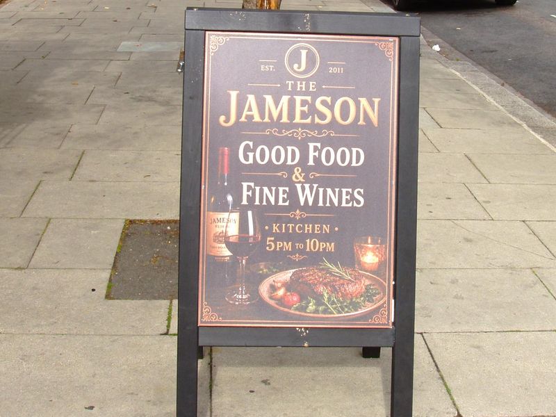 Jameson-3 Aug 2026. (External, Sign). Published on 30-08-2026 