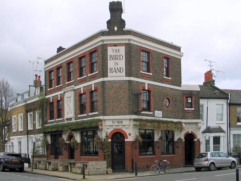 Bird in Hand W14. (Pub, External, Sign). Published on 01-03-2017 