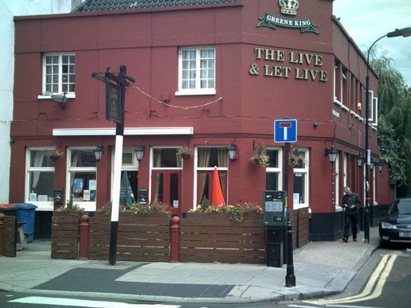 Live & Let Live. (Pub, External, Key). Published on 13-08-2013