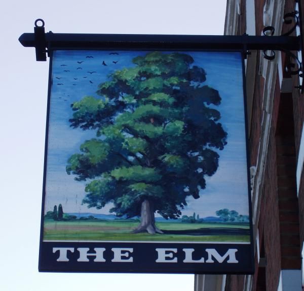 Elm W14 sign. (Pub, External, Sign). Published on 26-12-2014