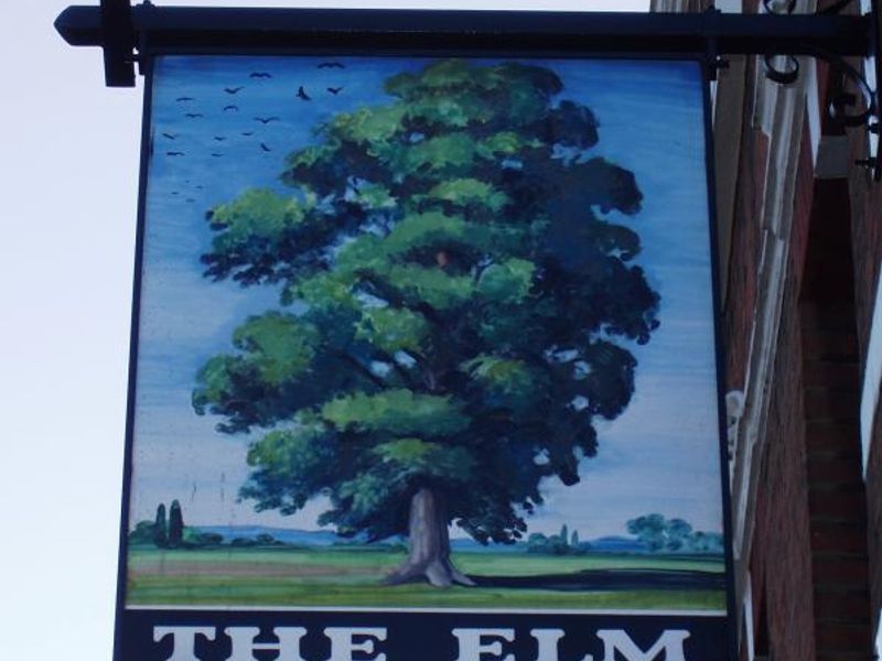 Elm W14 sign. (Pub, External, Sign). Published on 26-12-2014 