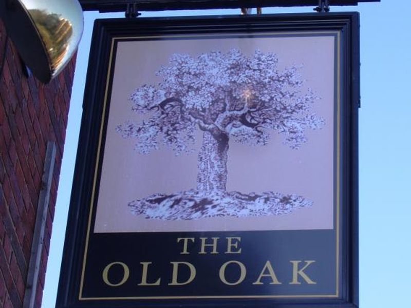 Old Oak sign W14. (Pub, External, Sign). Published on 26-12-2014