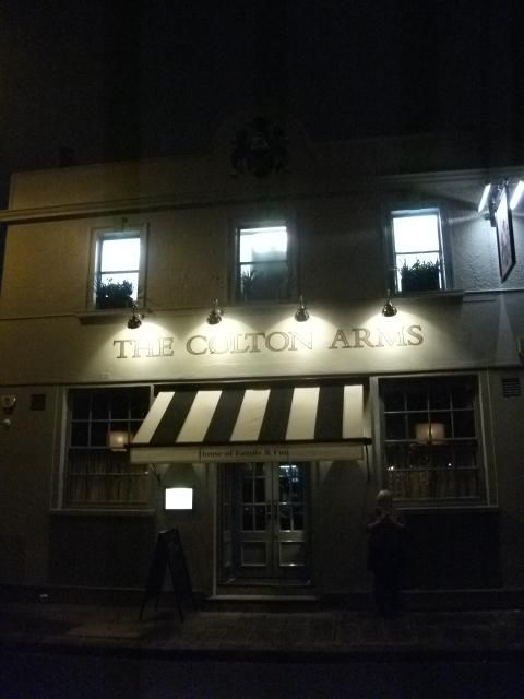 Colton Arms Reloaded 02 Feb 2017. (Pub, External, Sign). Published on 09-02-2017