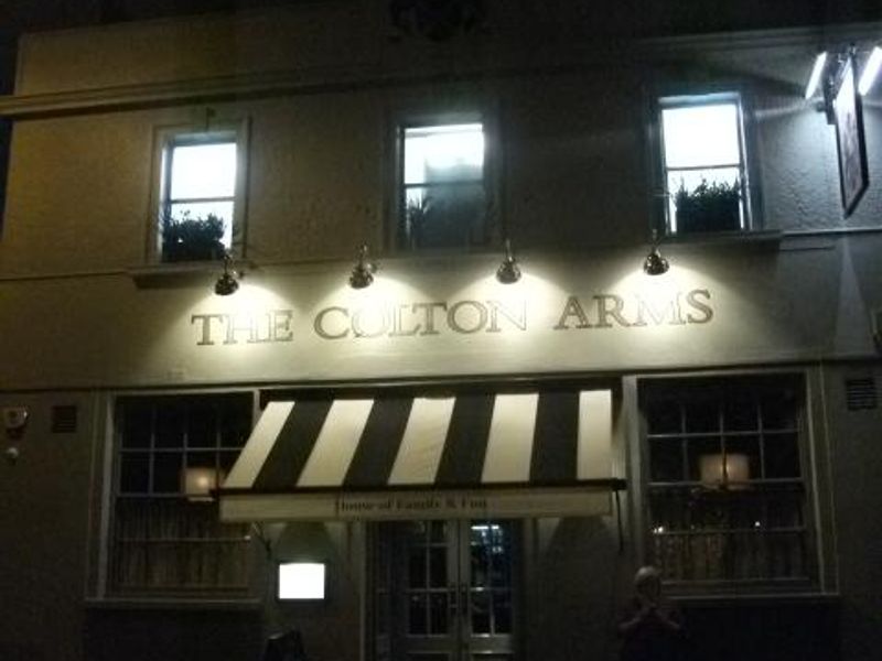 Colton Arms Reloaded 02 Feb 2017. (Pub, External, Sign). Published on 09-02-2017